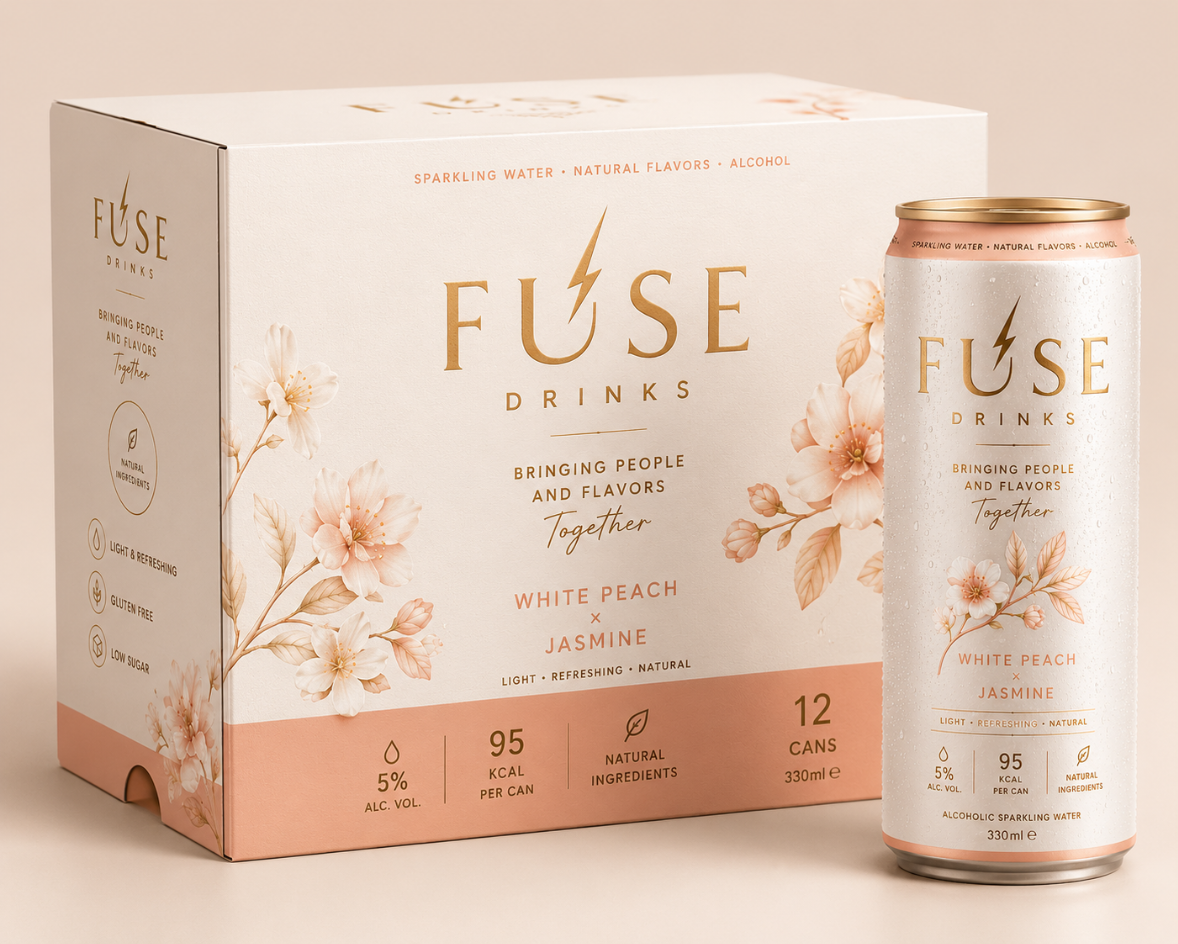 Fuse White Peach × Jasmine — 12-pack